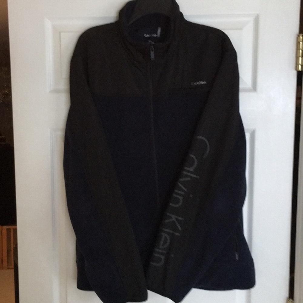 Men’s Calvin Klein blue/black performance fleece
